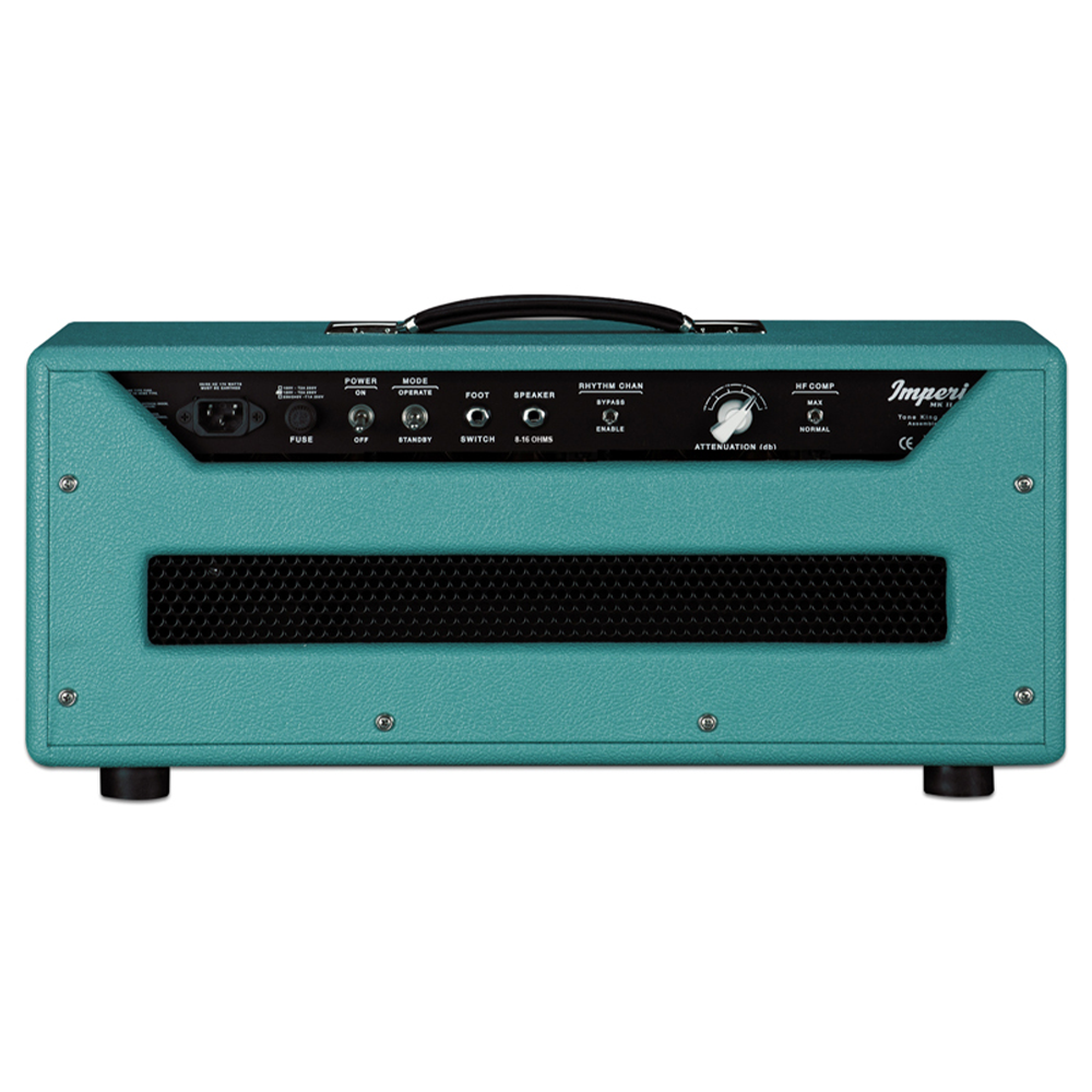 Tone King Imperial MKII 20-Watt 2-Channel Tube Amplifier Head - Turquoise - New,Turquoise