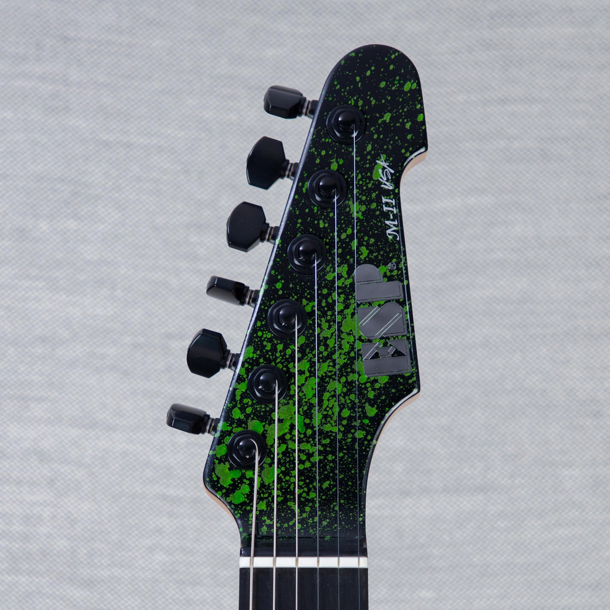 ESP USA M-II HT Electric Guitar - Alien Blood Splater - #US24803