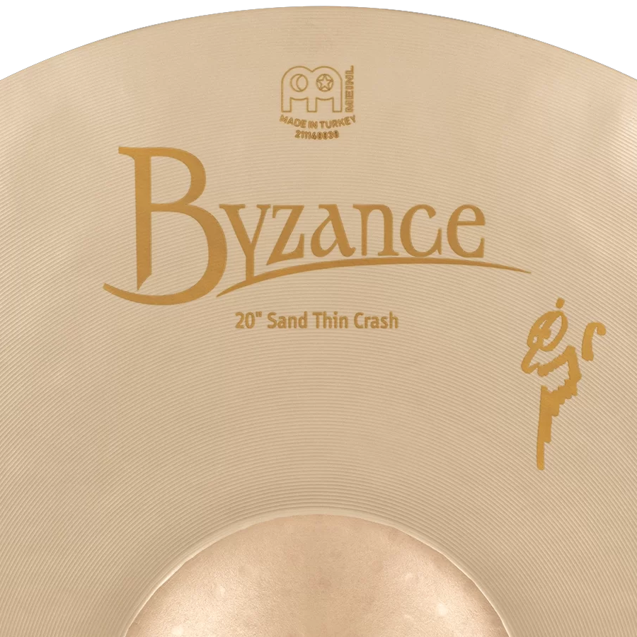 Meinl 20-Inch Byzance Benny Greb Signature Sand Thin Crash Cymbal
