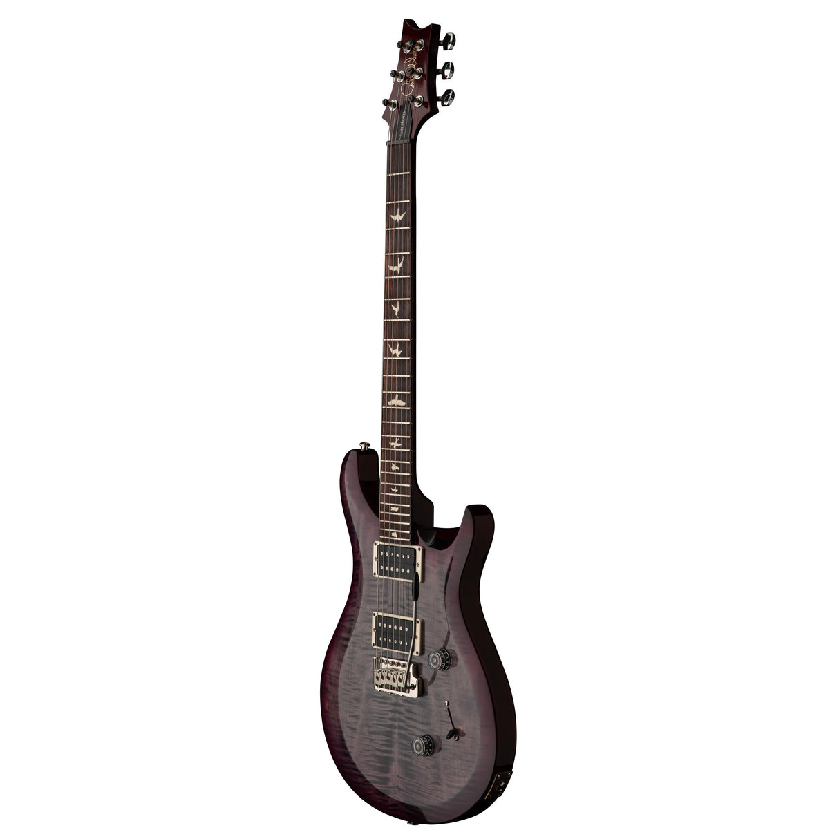 PRS S2 Custom 24 Electric Guitar - Faded Gray Black Purple Burst