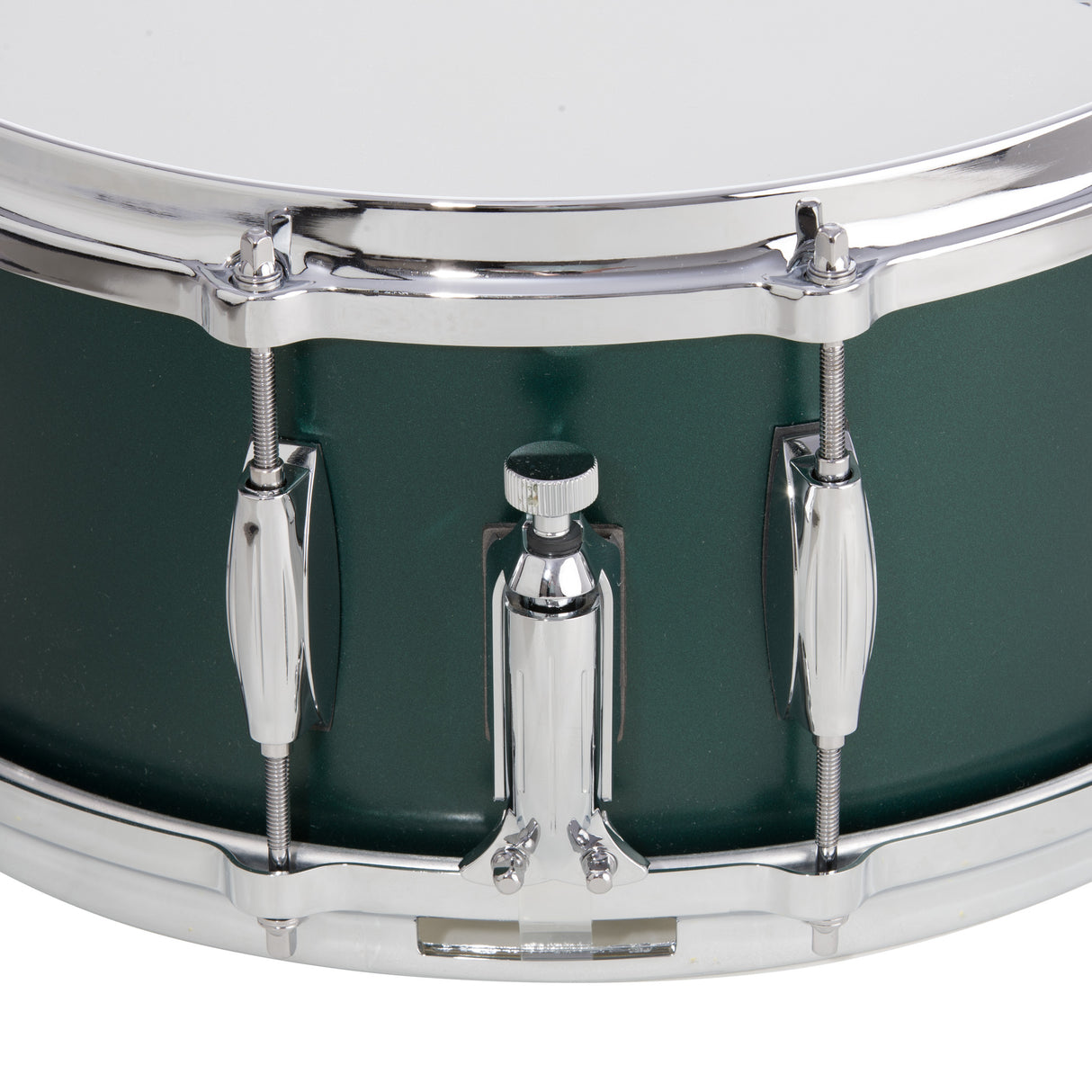 Gretsch USA Custom 6.5x14 Snare With Throw-Off - Satin Cadillac Green