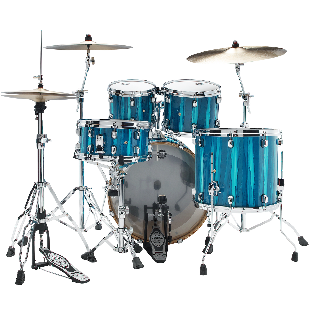 Tama Starclassic Performer 4-Piece Shell Pack - Sky Blue Aurora