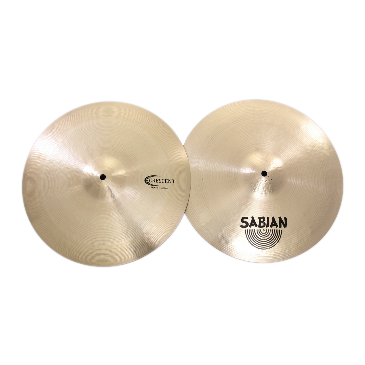 Sabian Crescent 15" Stanton Moore Fat Hats Hi-Hat Cymbals