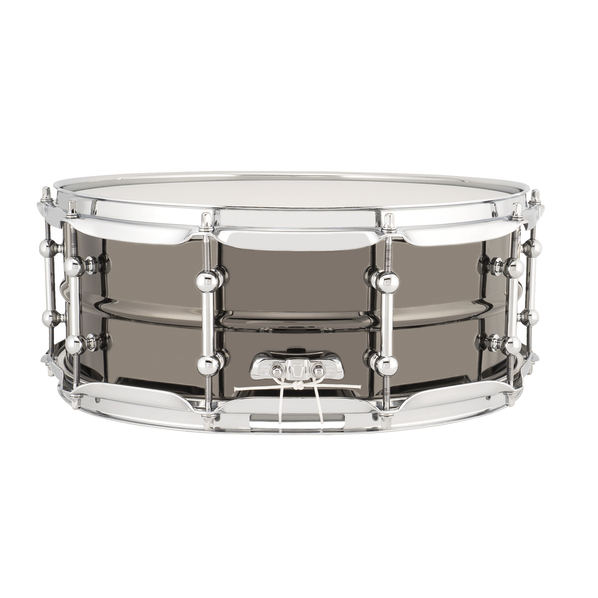 Ludwig Universal Metal 5.5x14 Brass Shell Snare Drum, Chrome-Plated Hoops