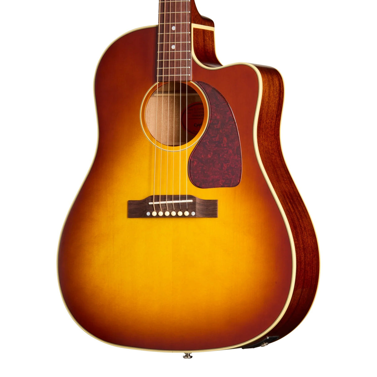 Epiphone J-45 Standard EC Acoustic Electric Guitar - Honey Burst