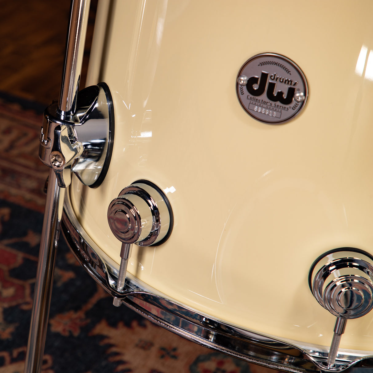 DW Collector's Maple SSC 3-Piece Shell Pack - Solid Double Cream Lacquer