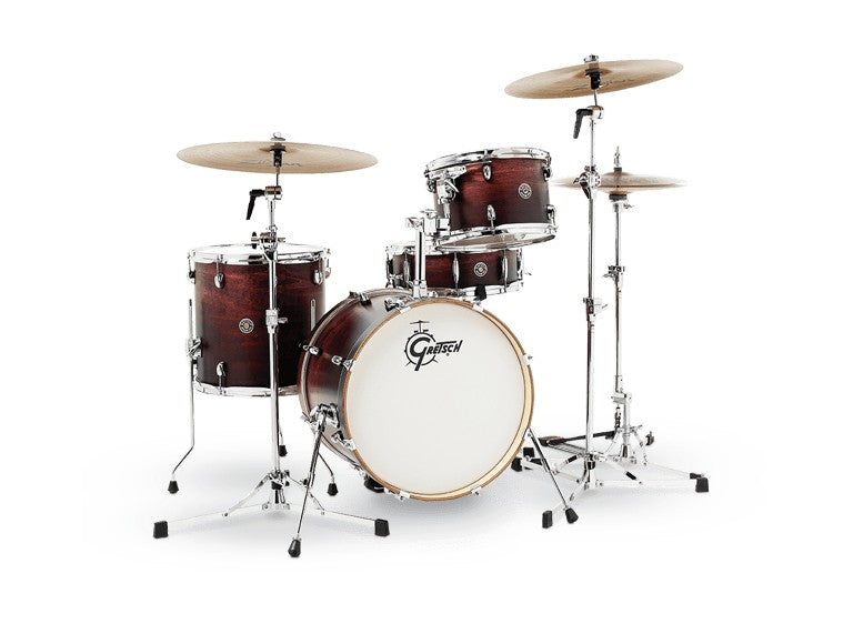 Gretsch Catalina Club Jazz 4 Piece Shell Pack With 18 Inch Kick Drum - Satin Antique Fade