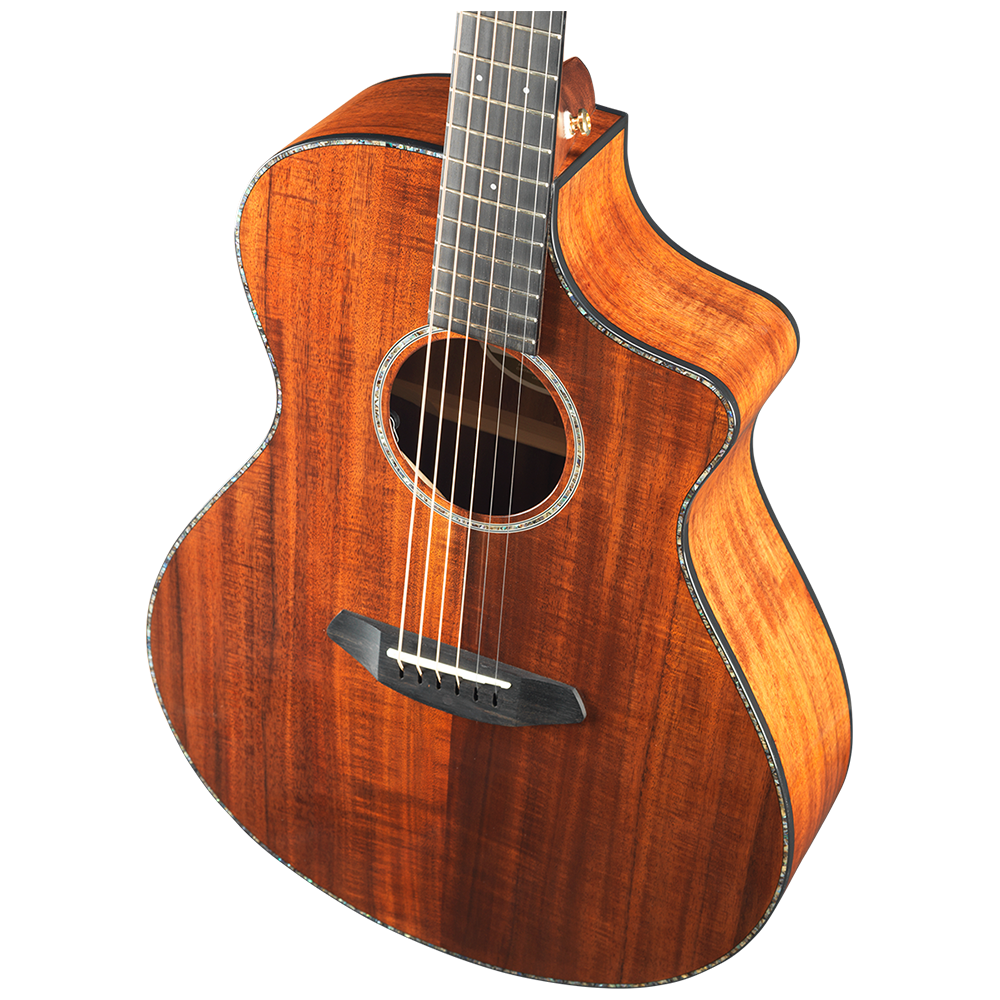 Breedlove Pursuit Exotic Concert CE Acoustic Electric Guitar - Koa-Koa