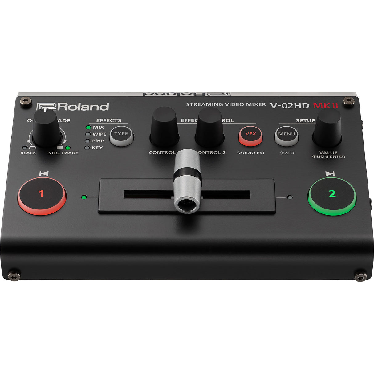 Roland V-02 HD MK II Switcher with Single-Camera PTZ Bundle