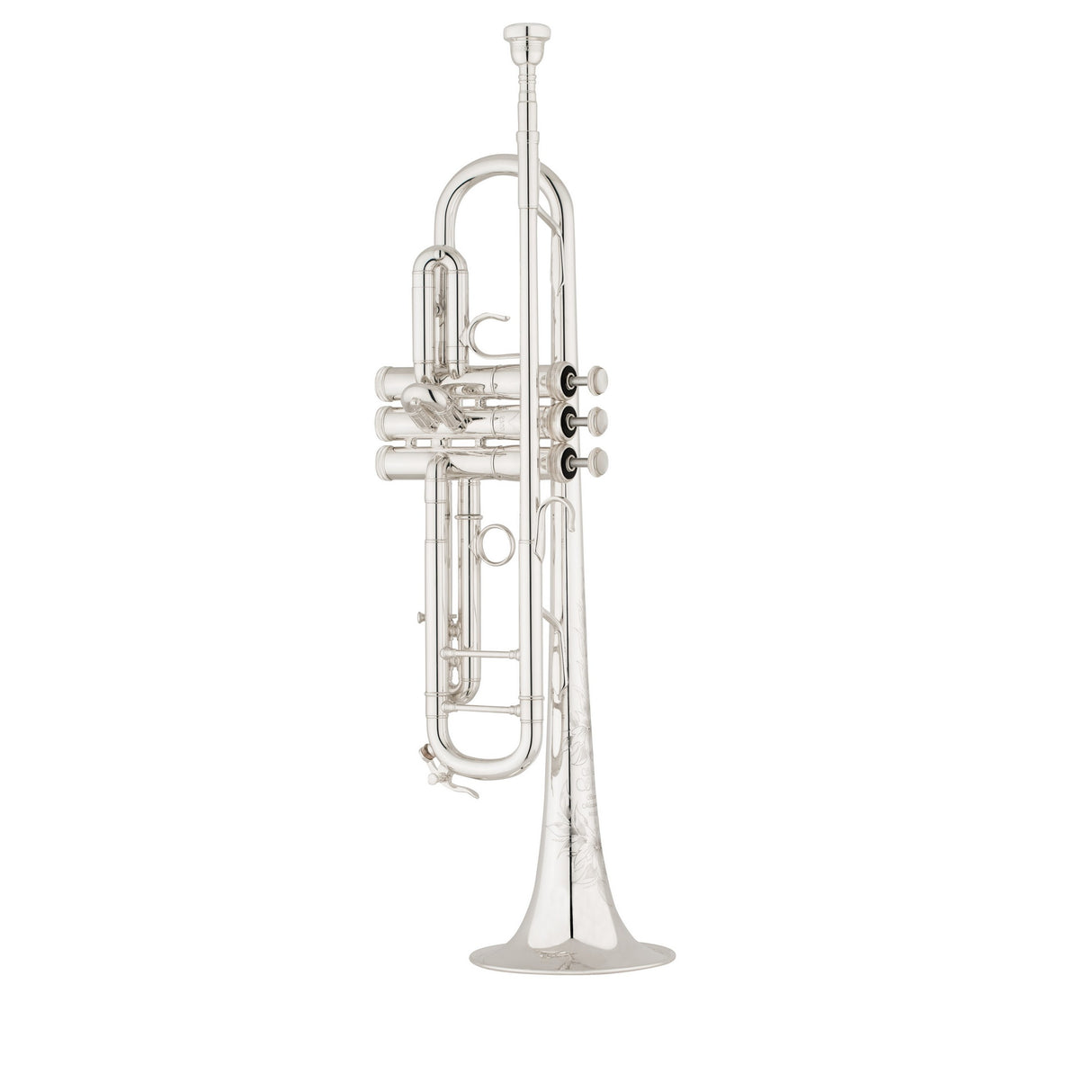 S.E. Shires TRB Model B Professional Bb Trumpet - Silver-Plated