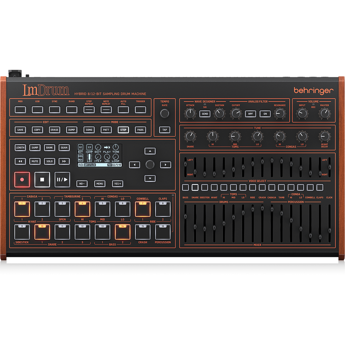 Behringer LM Drum Hybrid Sampling Drum Machine - New