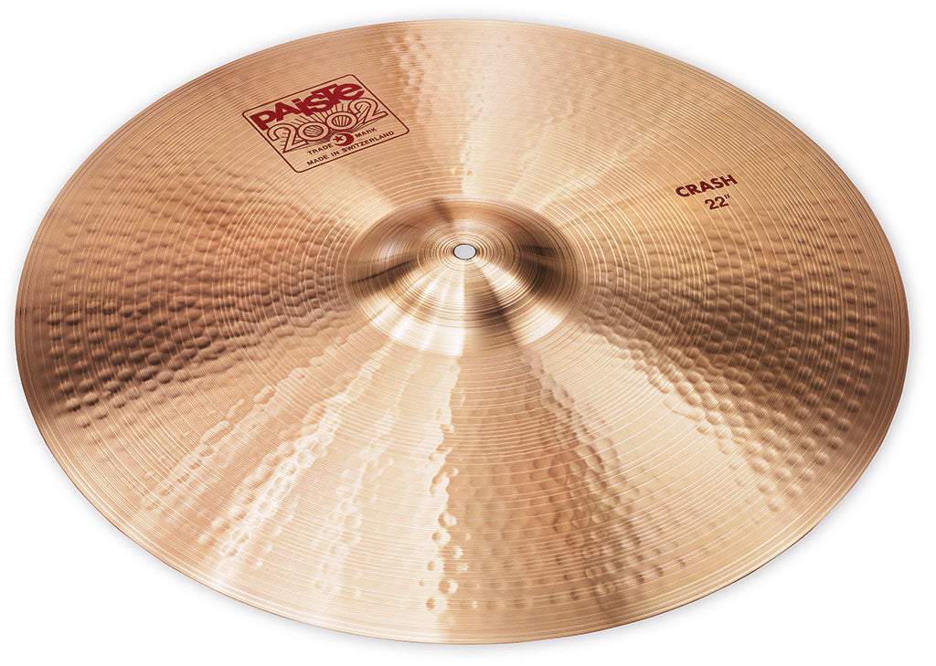 Paiste 22" 2002 Crash Cymbal - New,22 Inch