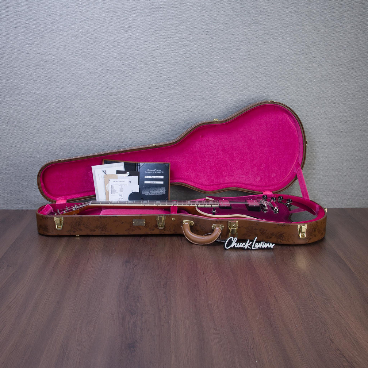 Gibson Custom Shop 1957 Les Paul Standard Reissue Electric Guitar - Hemisphere Shift Top - #751825