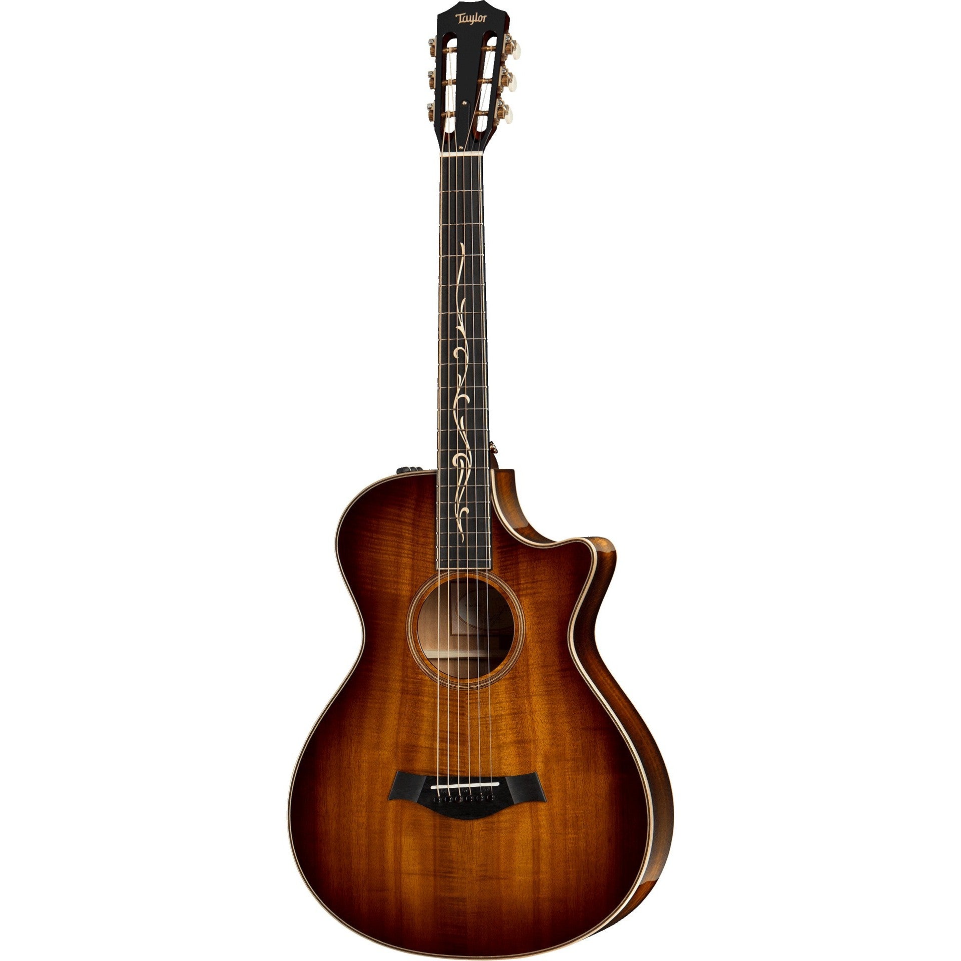 Taylor K22ce 12-Fret Acoustic Electric Guitar - Edgeburst – Chuck