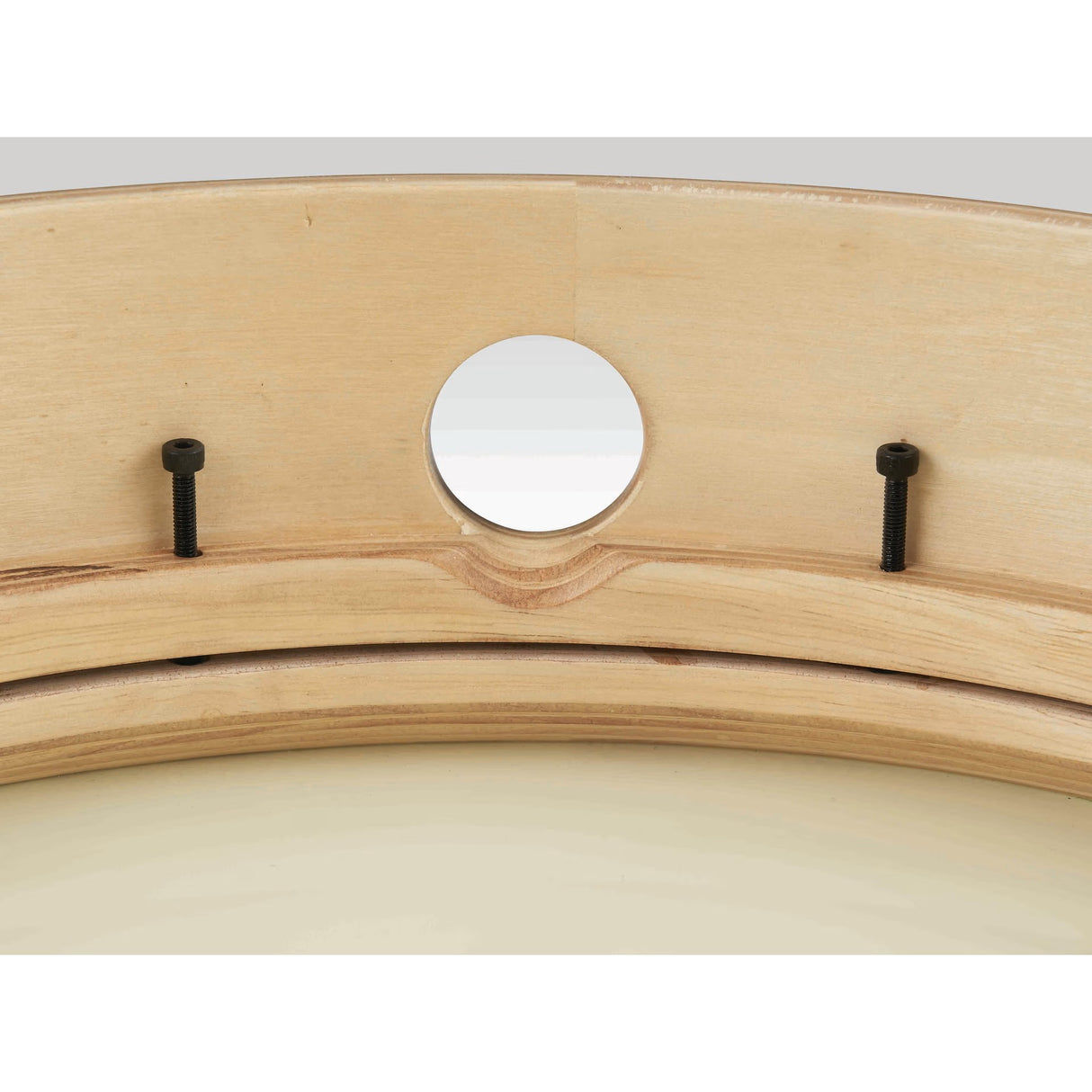 LP 16 x 4-Inch Tunable Tar Frame Drum - Black-to-Natural Fade