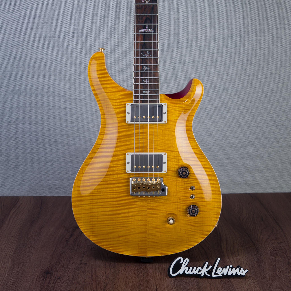 PRS Wood Library McCarty Tremolo With 408 Switching Electric Guitar - Vintage Yellow - #260428541