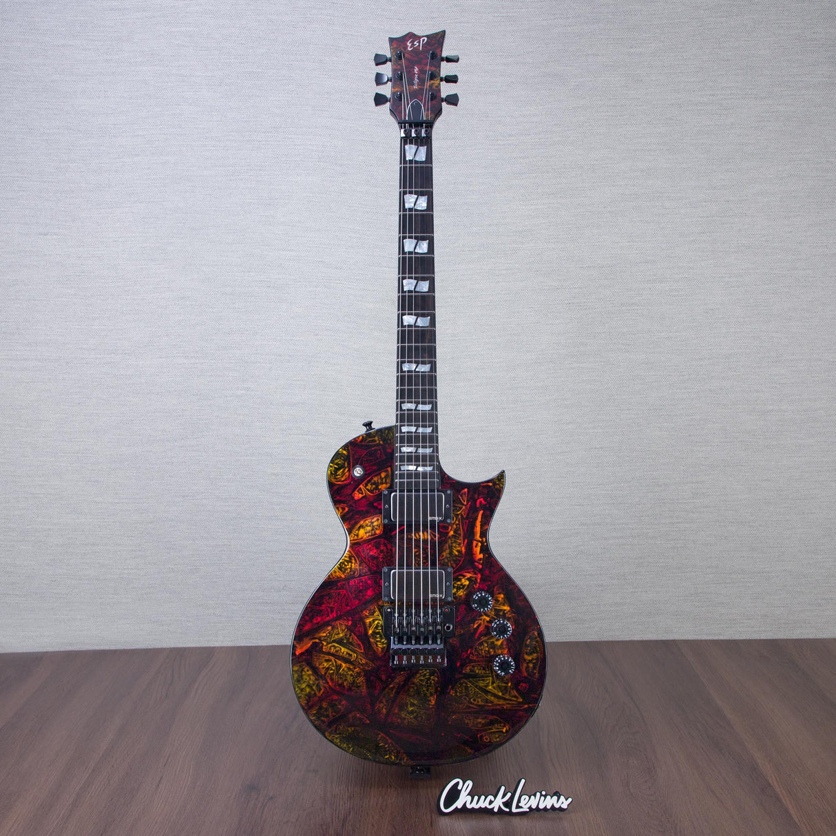 ESP USA Eclipse FR Electric Guitar - Hellfire - #US24522 - Mint, Open Box