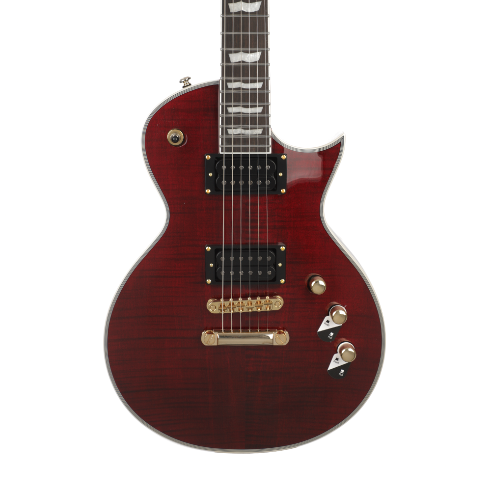 ESP LTD EC-1000T CTM Electric Guitar - See Thru Black Cherry - New
