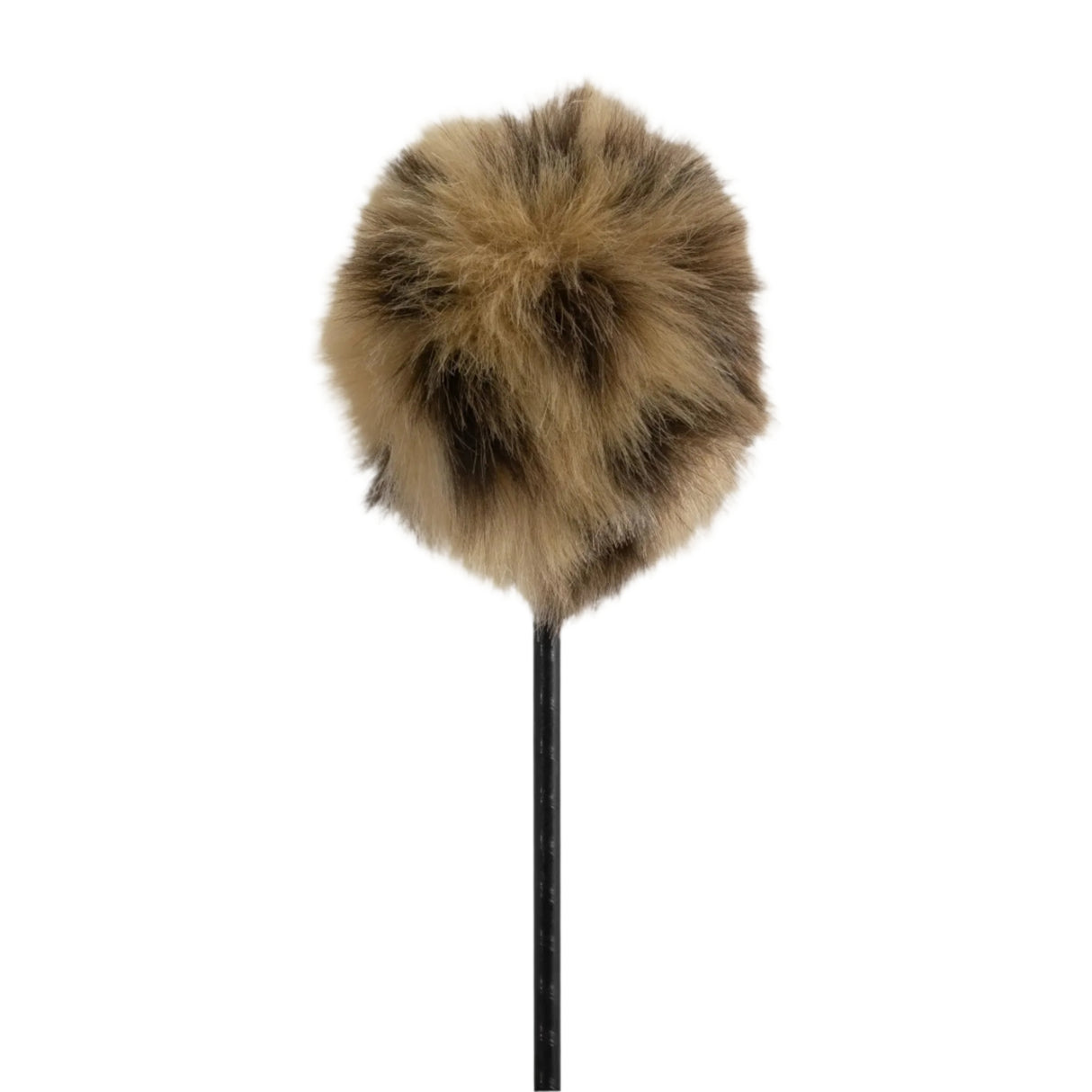 Danmar 8.5-Inch Furry Kick Drum Beater - Cheetah Head