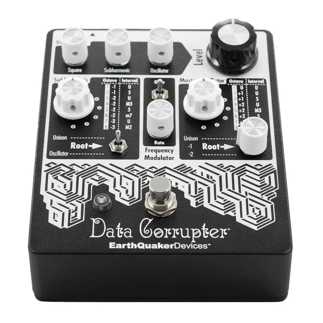 EarthQuaker Devices Data Corrupter Modulated Monophonic Harmonizing PLL Pedal