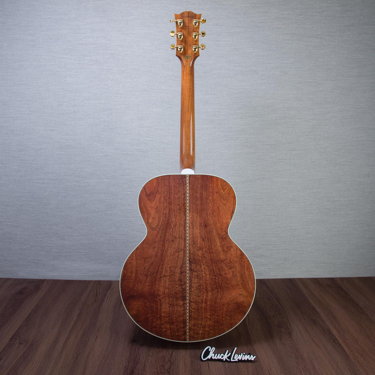 Gibson Custom Shop SJ-200 Elegant Koa Koa/Sitka Spruce Acoustic Electric Guitar - Honey Burst - #21496012