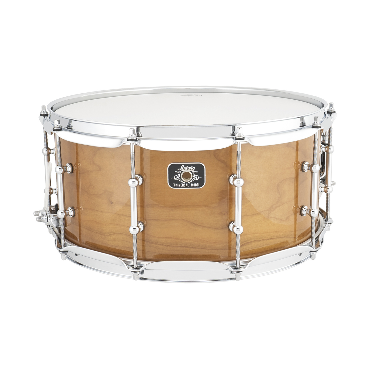 Ludwig Universal Wood 6.5x14 Cherry Shell Snare Drum