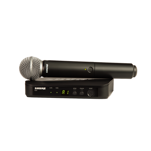 Shure BLX24/SM58 Handheld Wireless System with SM58 - H11 Band