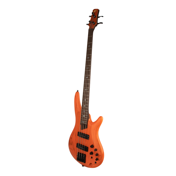 Ibanez SR Prestige SR4600 Bass Guitar - Orange Solar Flare Low Gloss - New