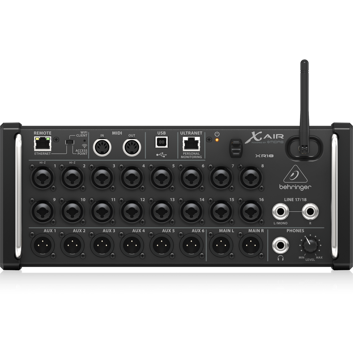 Behringer XR18 X Air Rack-Mounted Digital Mixer - Preorder – Chuck
