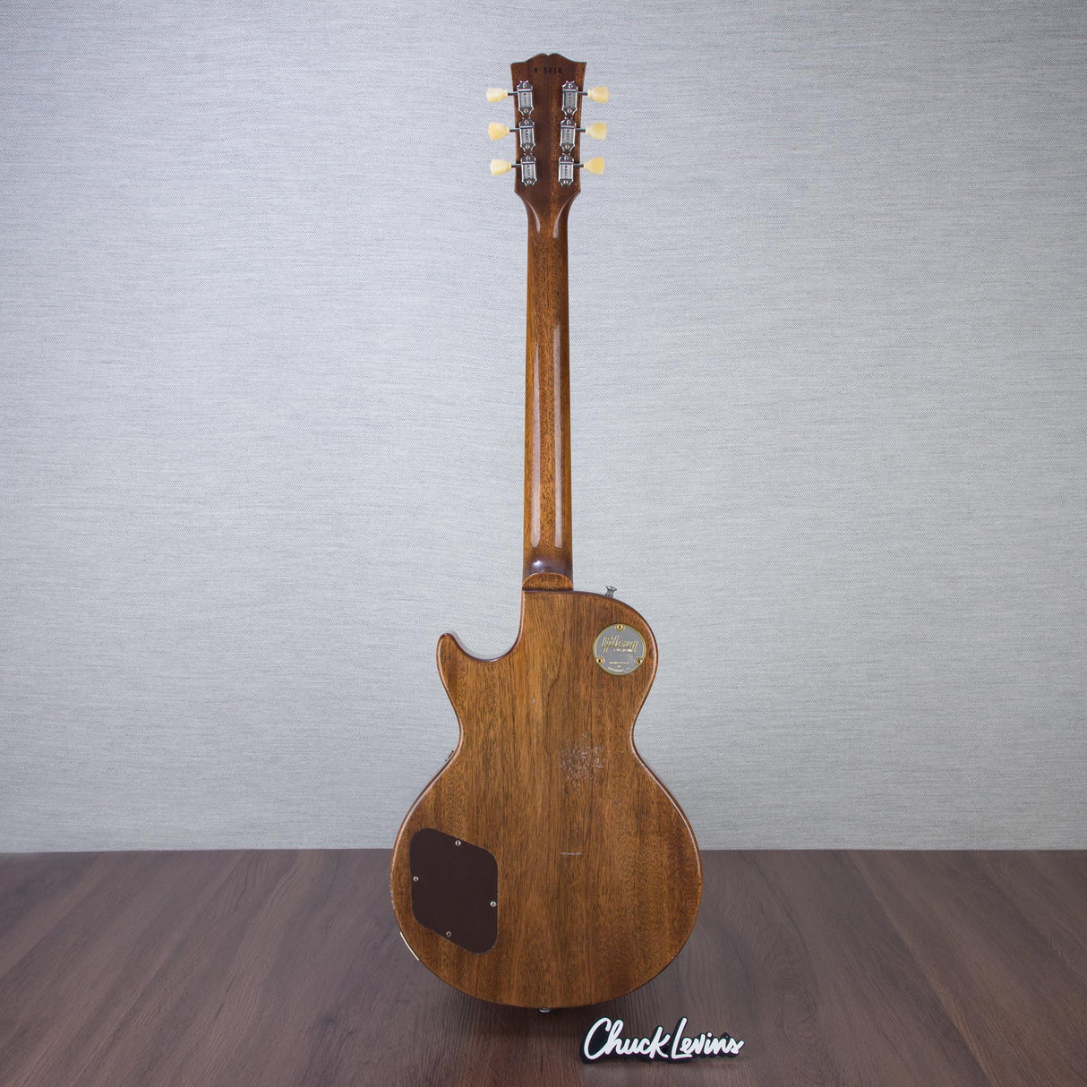 Gibson Custom Shop Dealer Select 1956 Gibson Les Paul Standard Electric Guitar - Ebony - #65018