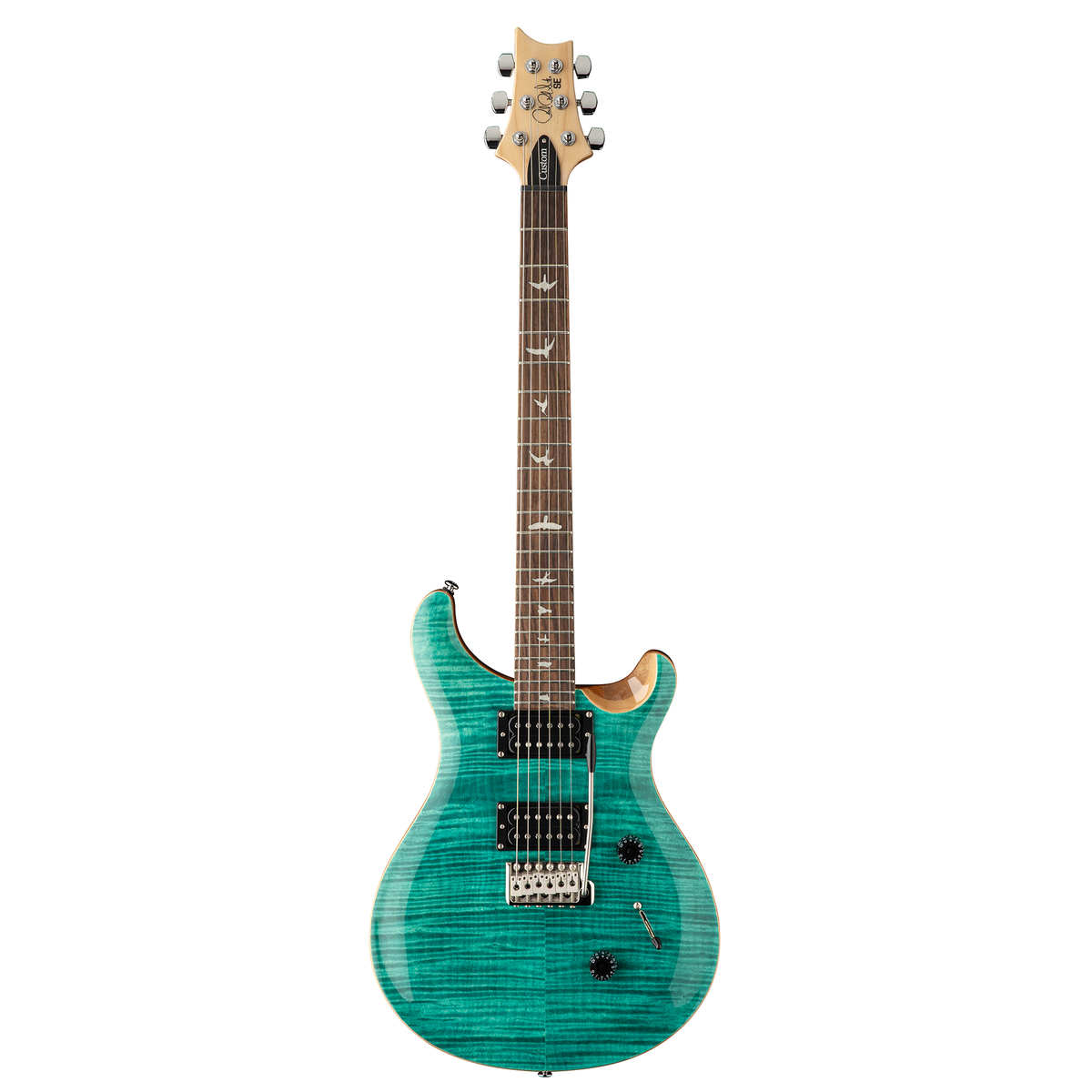PRS SE Custom 24 Electric Guitar - Turquoise – Chuck Levin's