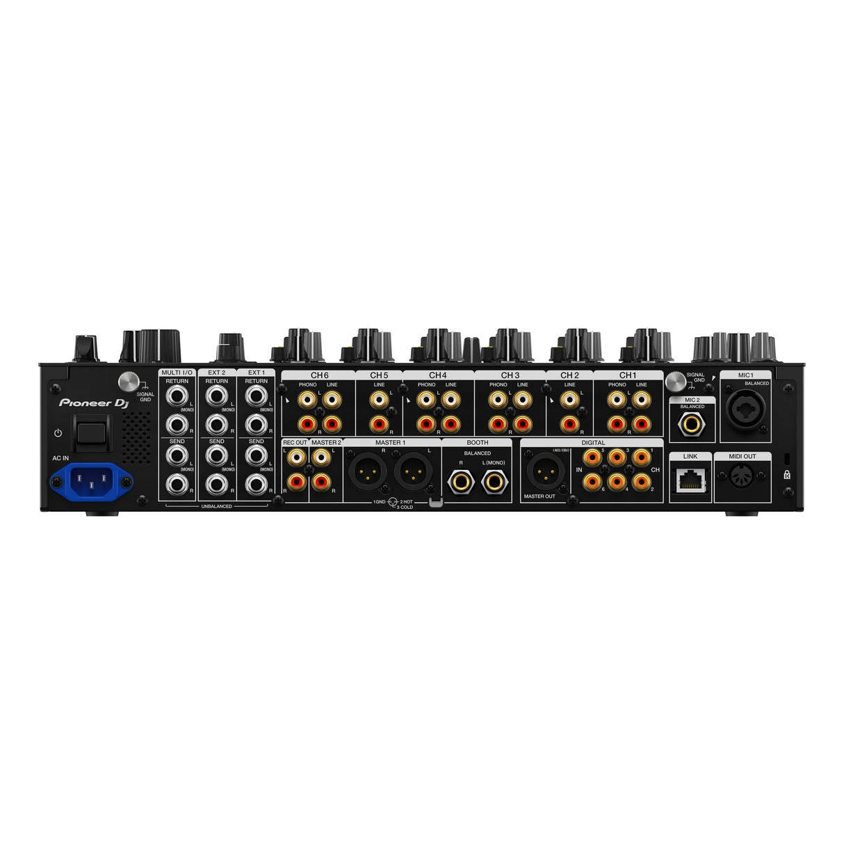 Pioneer DJM-V10 6-Channel DJ Mixer - Open Box, Mint