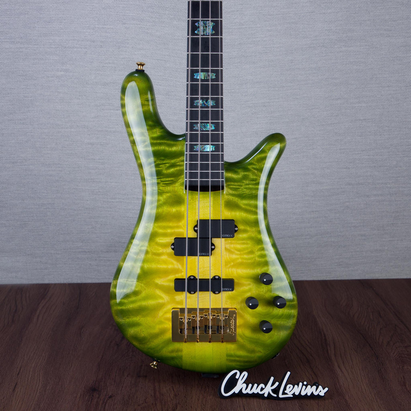 Spector USA NS-2 Electric Bass Guitar - Alien Glow - CHUCKSCLUSIVE - #1966