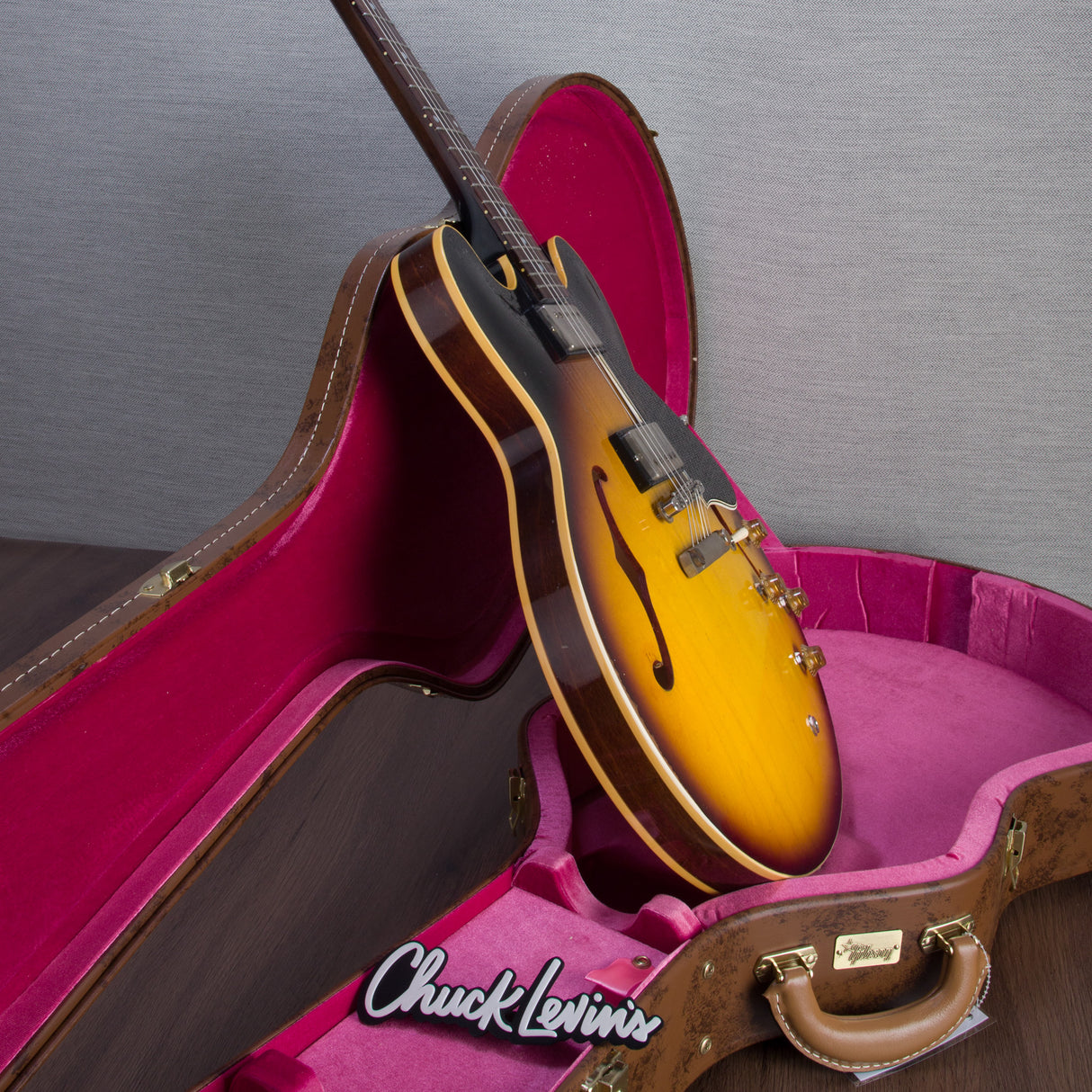 Gibson Murphy Lab 1958 ES-335 Reissue Semi-Hollowbody Electric Guitar - Heavy Aged Faded Tobacco Burst - #A840085