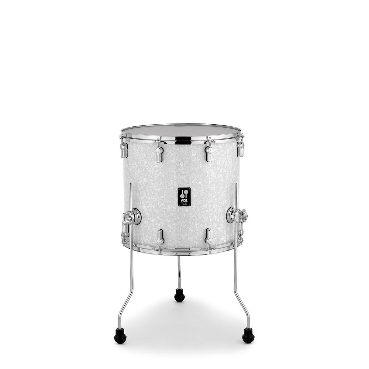 Sonor AQ2 16X15-Inch Maple Floor Tom - White Marine Pearl