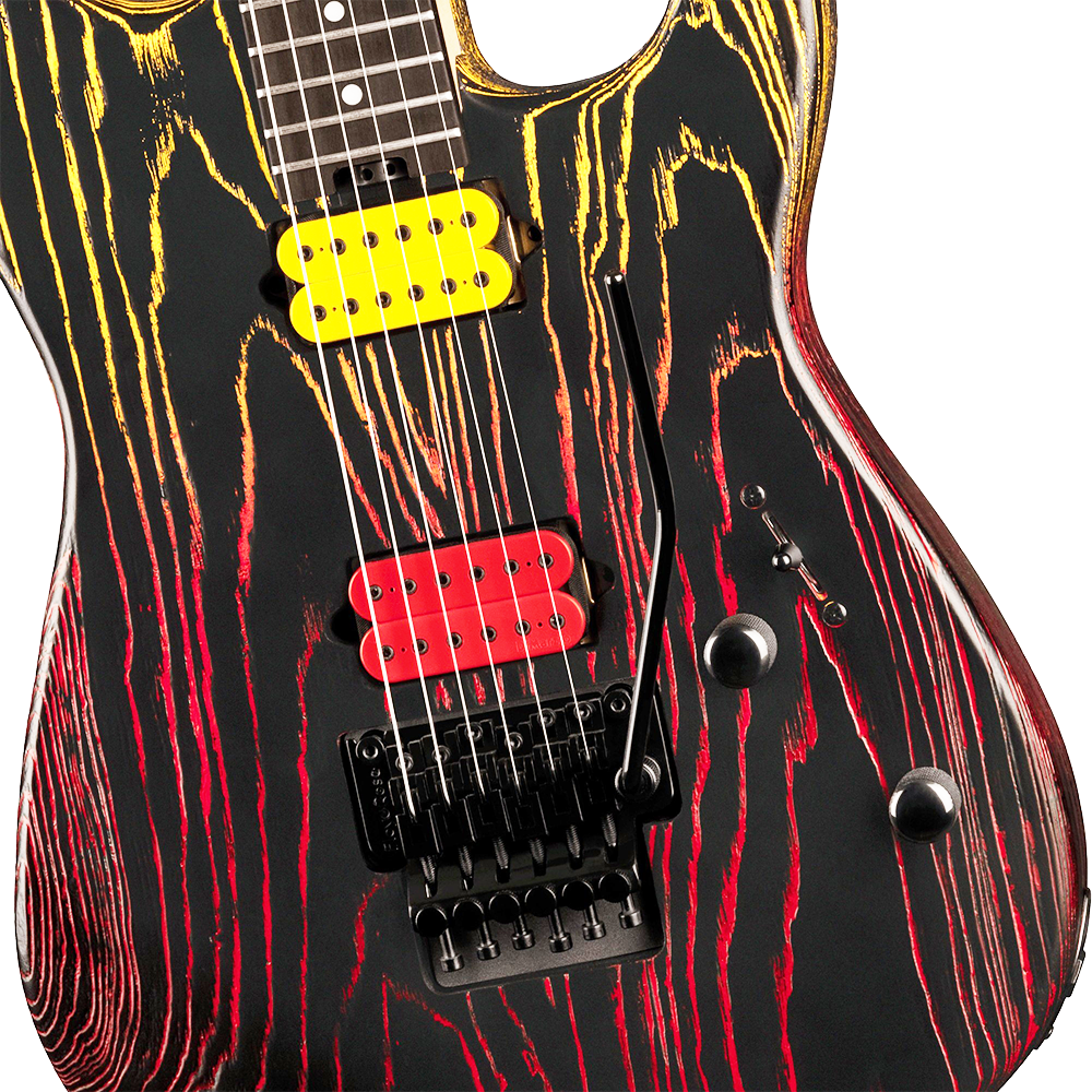 Charvel Pro-Mod San Dimas Style 1 HH FR E Ash Electric Guitar - Sunburn - New