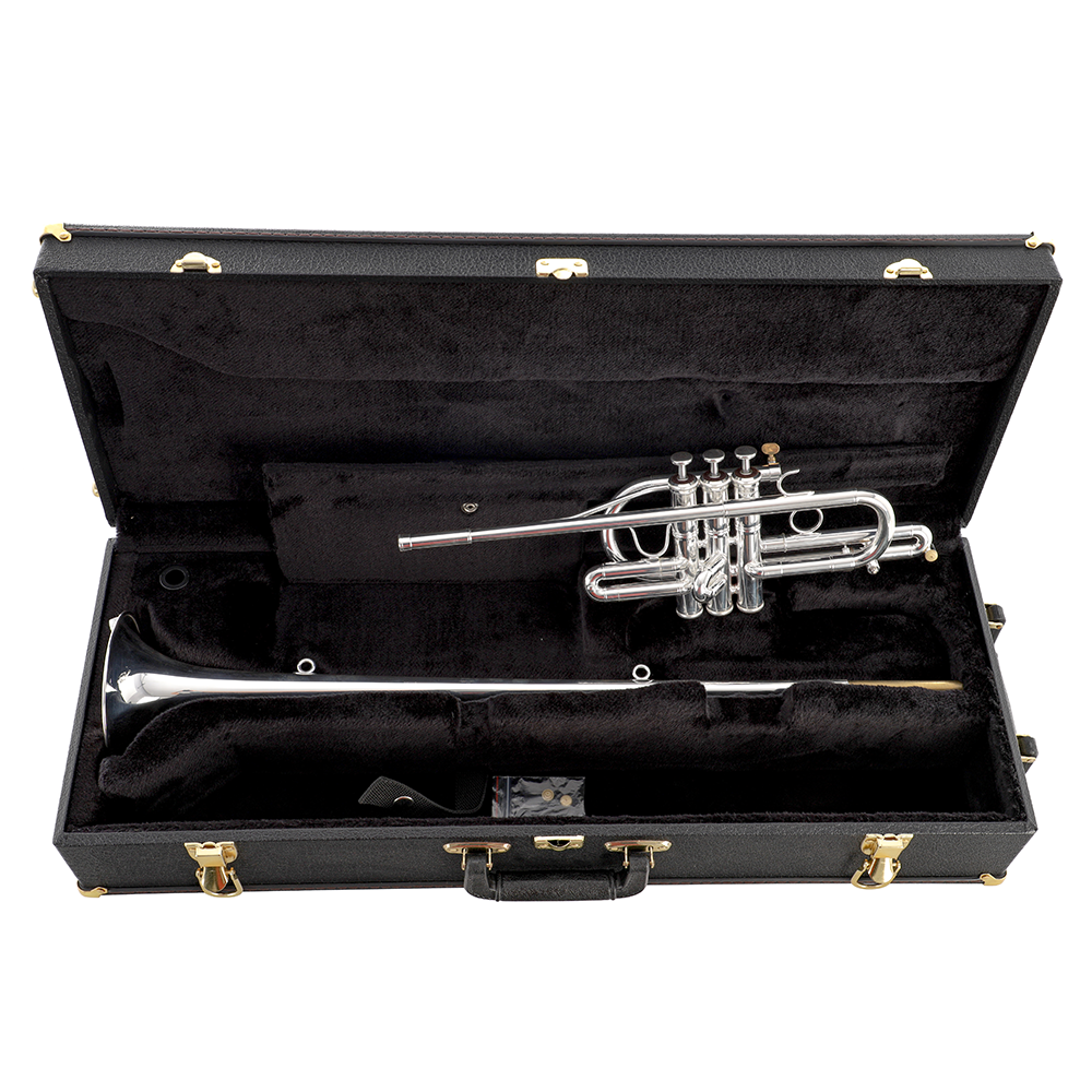 Scodwell Herald-S Bb Herald Trumpet - Silver Plated