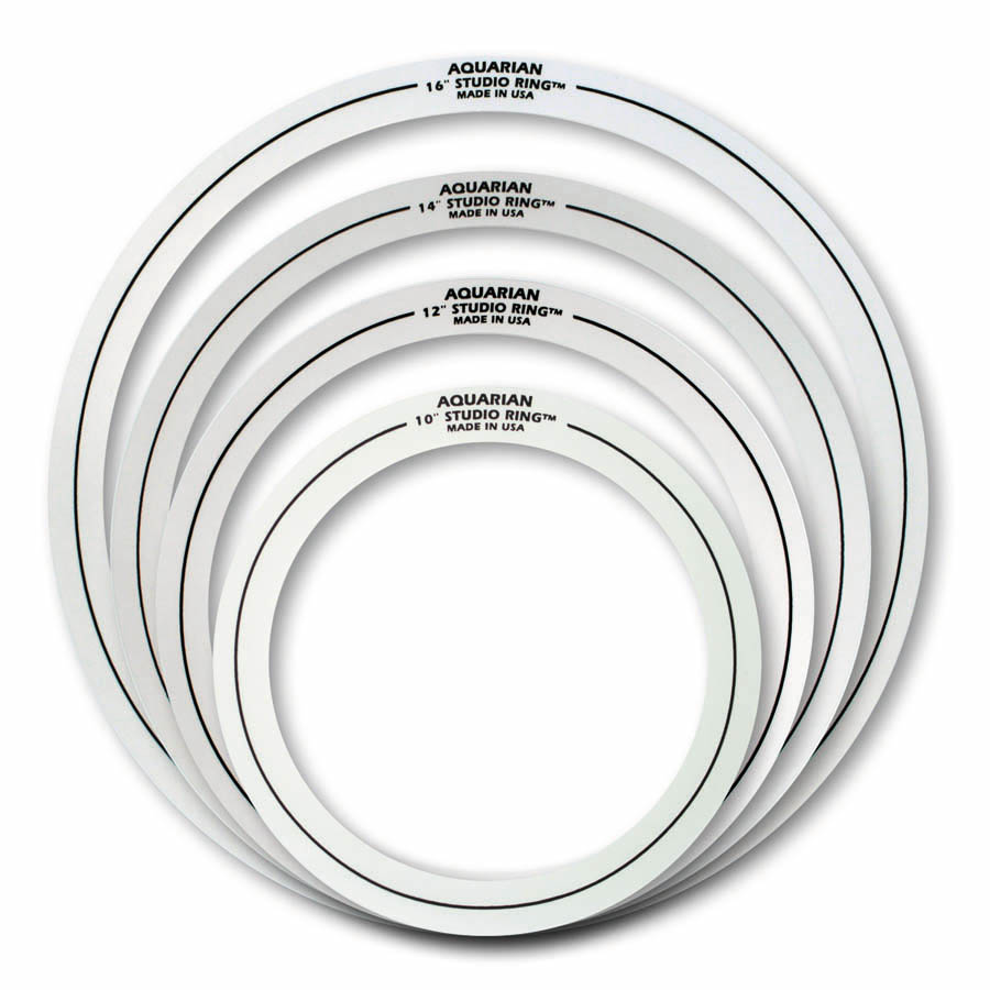 Aquarian Studio Rings Set 2 - 10", 12", 14", 16"