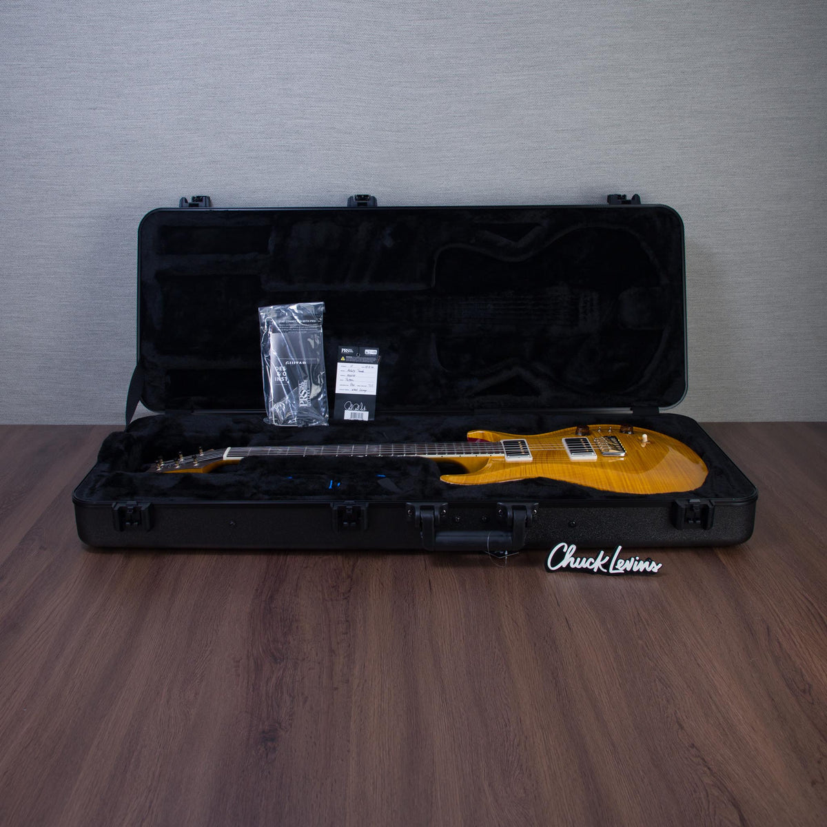 PRS Wood Library McCarty Tremolo With 408 Switching Electric Guitar - Vintage Yellow - #260430164