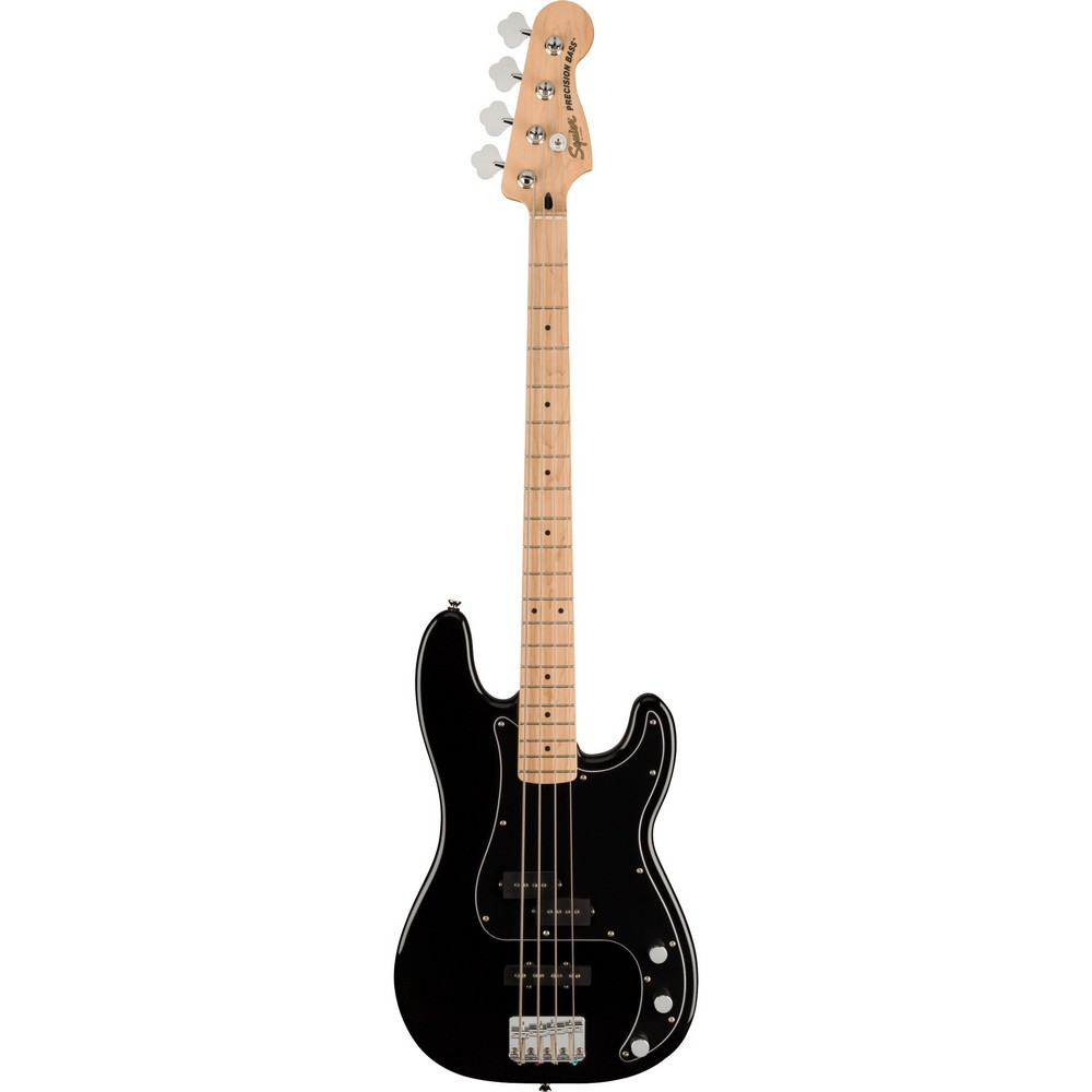 Squier Affinity Series Precision Bass PJ Pack - Black, Maple Fingerboard - New