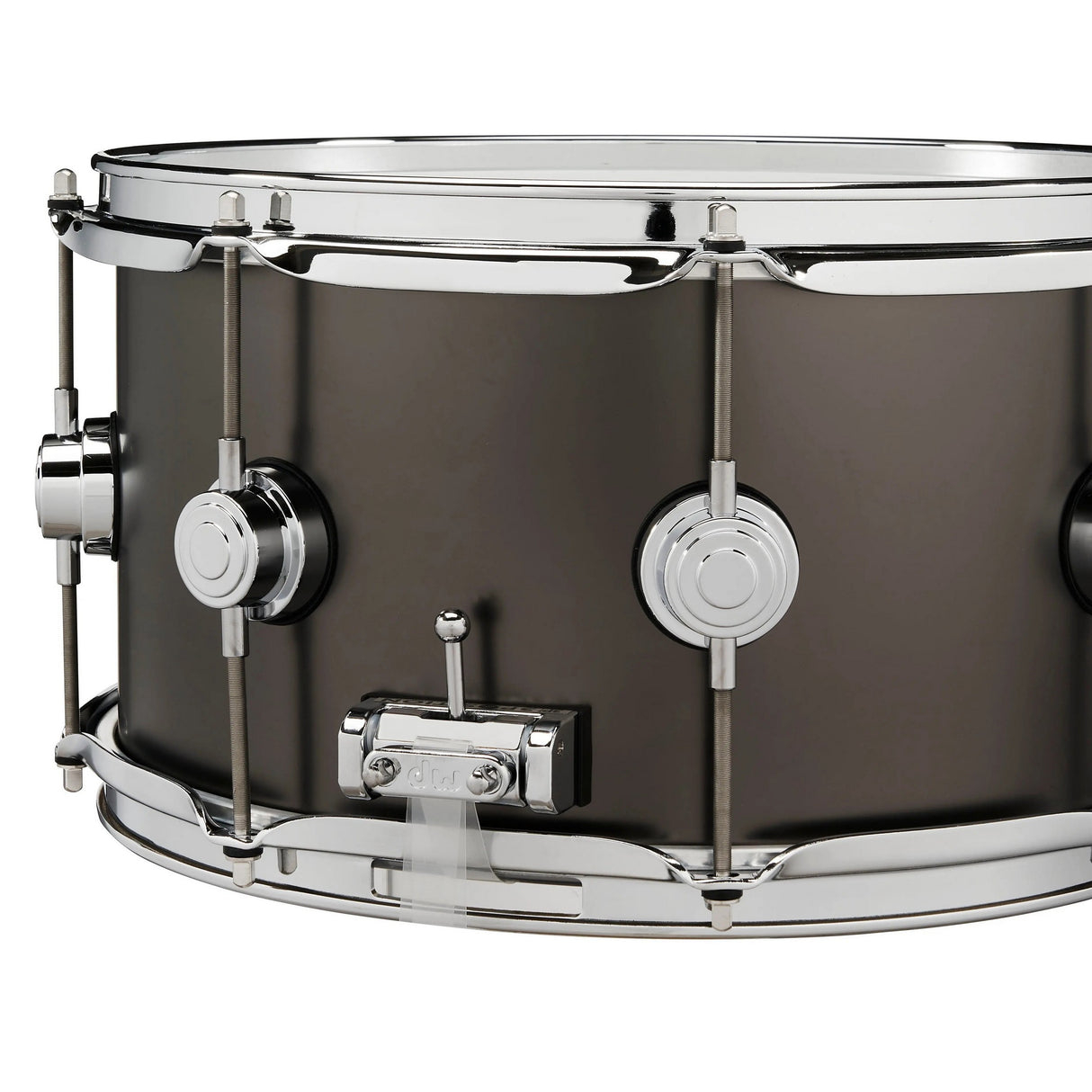 DW 7 x 13-Inch Collector's Series Metal Brass Snare Drum - Satin Black