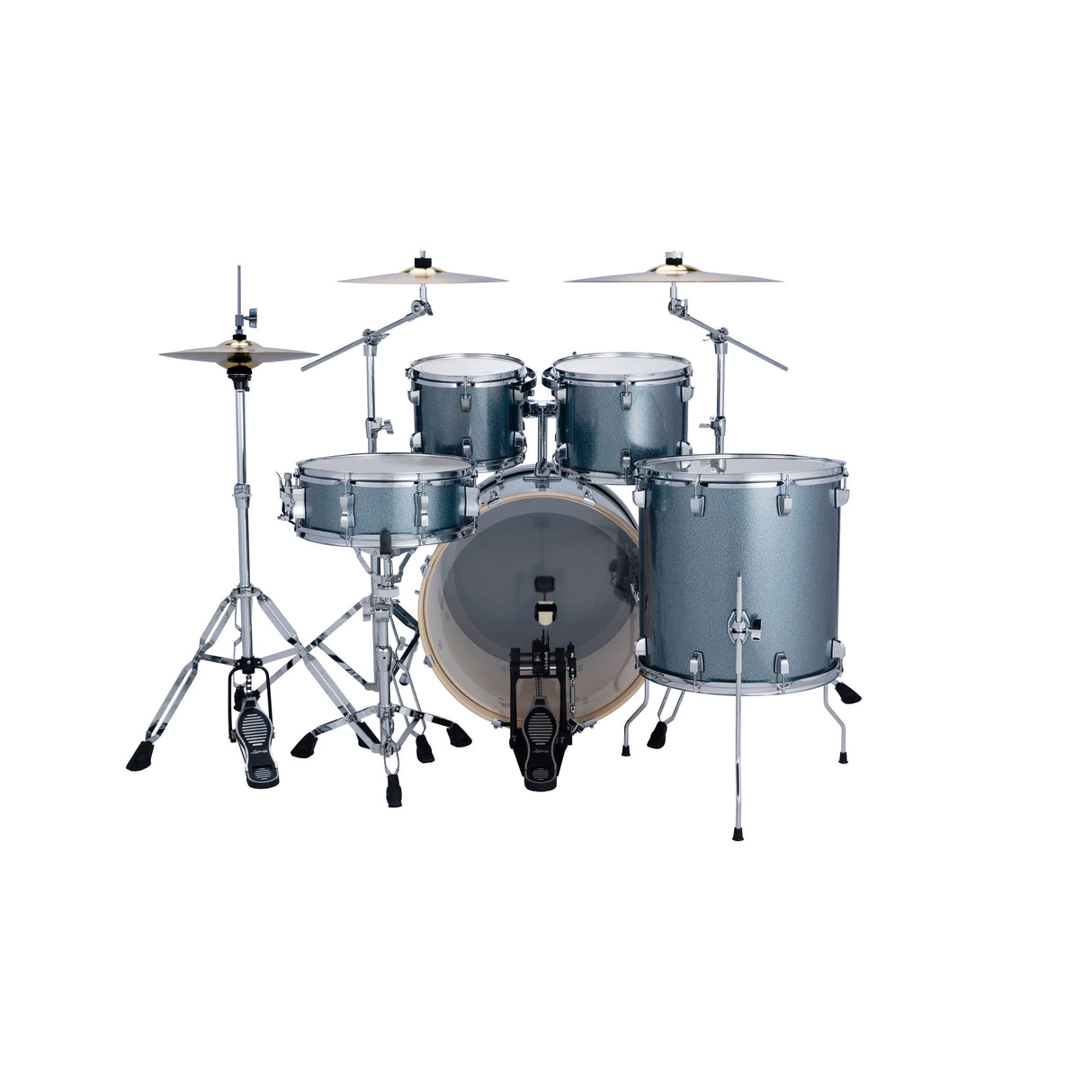 Ludwig Evolution 5-Piece Drum Kit with 22-Inch Kick - Atlantic Sparkle