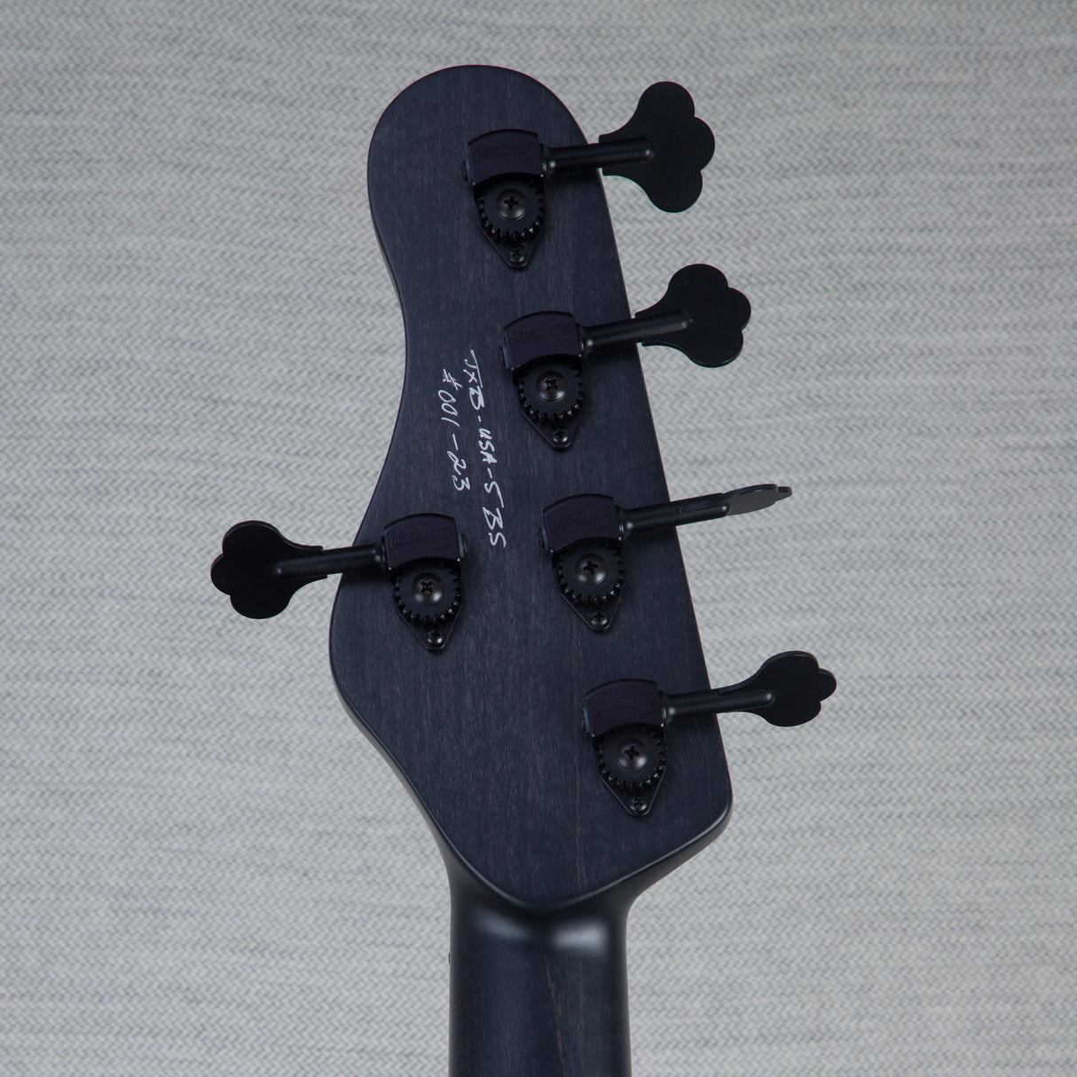 Brubaker USA Performance Series JXB-5 Electric Bass Guitar - Black Satin - #001-23