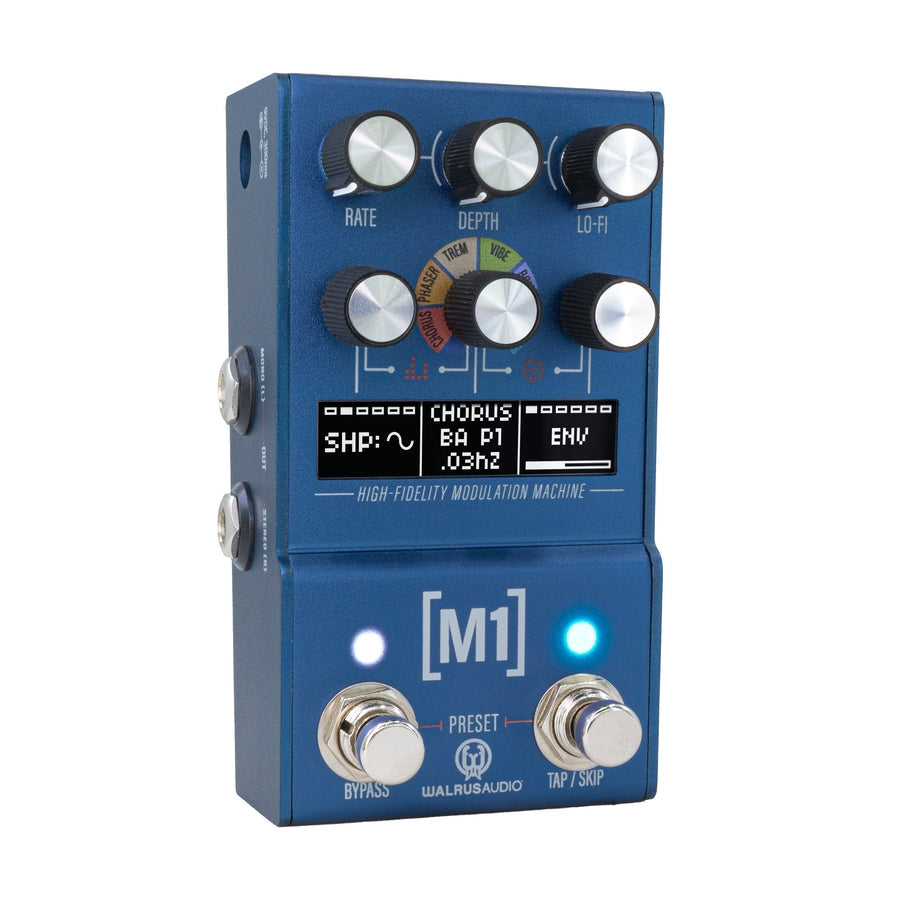 Walrus Audio MKII: M1 High-Fidelity Modulation Machine Guitar Effects Pedal