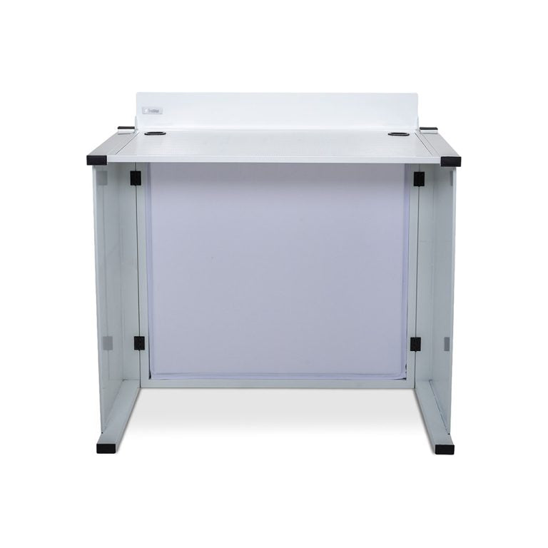 Headliner HL30081 Solana Portable DJ Booth - White