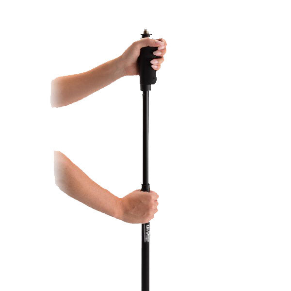 On-Stage MS9510 Production-Grade One-Handed Mic Stand with Round Base