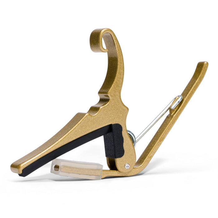 The Kyser Quick-Change Guitar Capo - Gold
