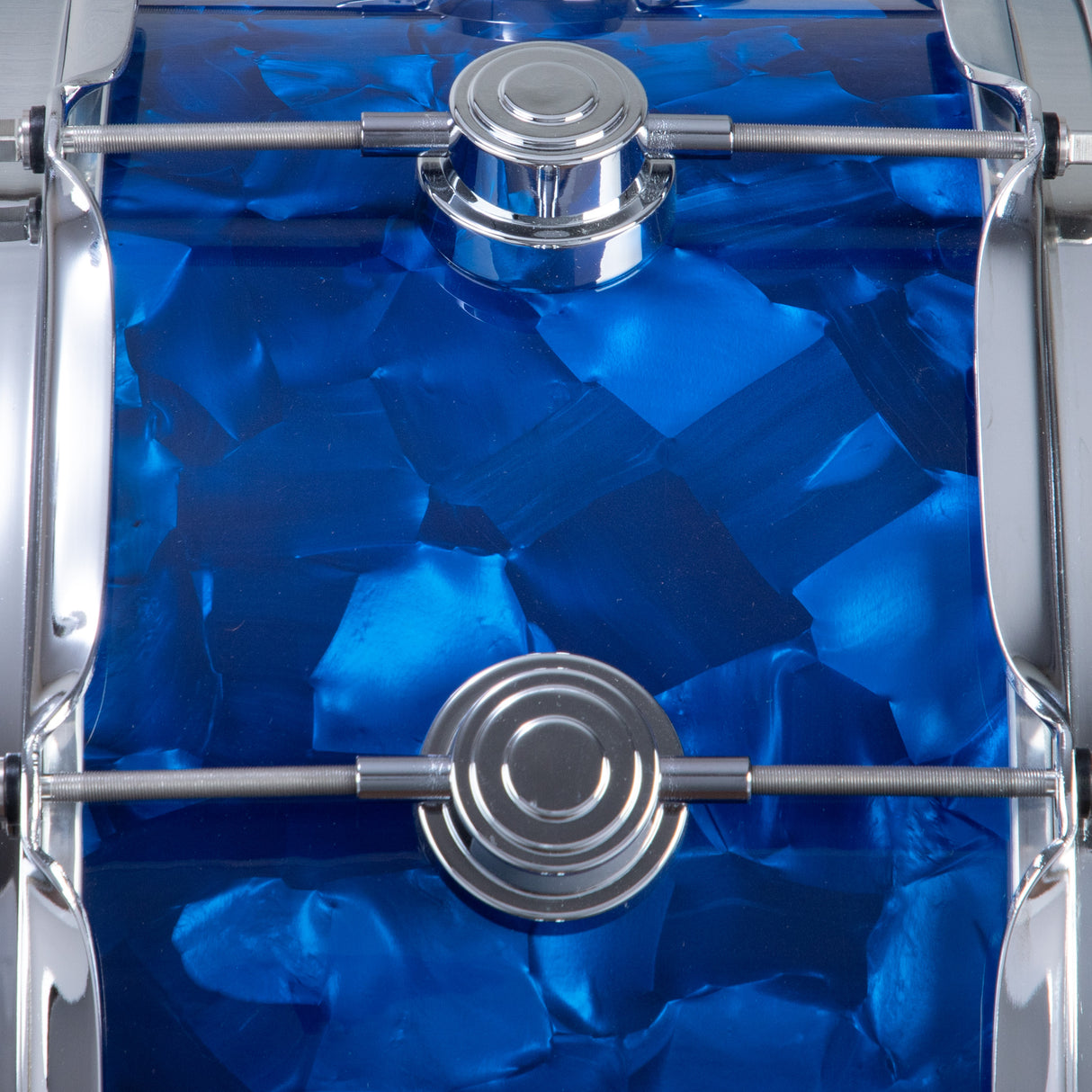 DW 6.5 x 14-Inch Collector's Series SSC Maple Snare Drum - Blue Moonstone with Chrome Hardware