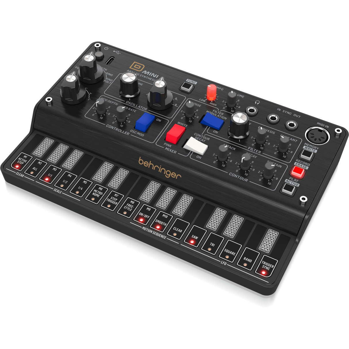 Behringer D-Mini Portable Analog Synthesizer