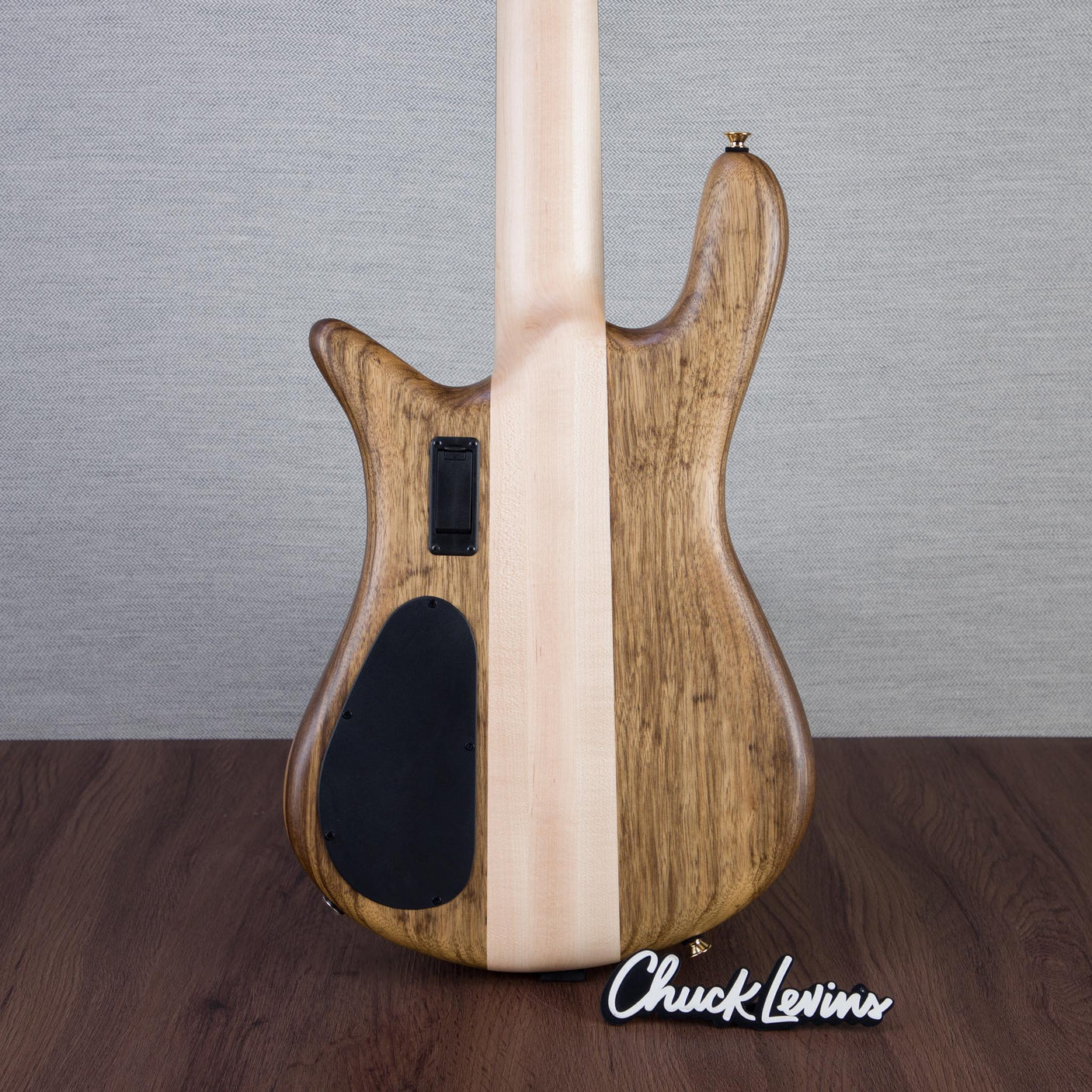 Spector Euro 5 LT Solid Korina Wings 5-String Electric Bass Guitar - Natural Satin - CHUCKSCLUSIVE - #NB23462